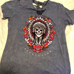 Affliction never worn bling native vibe